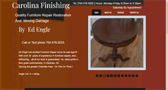 Desktop Screenshot of carolinafinishing.net